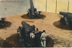 A pit of twelve inch mortars