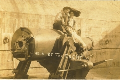 Held by the enemy postmarked Fort BBarrancas FL Jan 9 1910