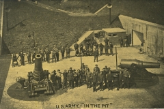 In the pit