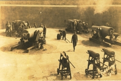 Mortar battery photo by Fallon