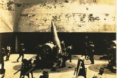 Projectile leaving muzzle