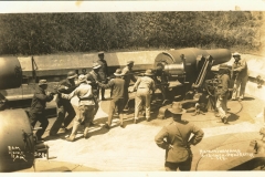 Ramming home a 12 inch projectile
