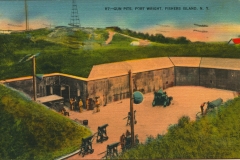 gun pits Fort Wright Fishers Island NY