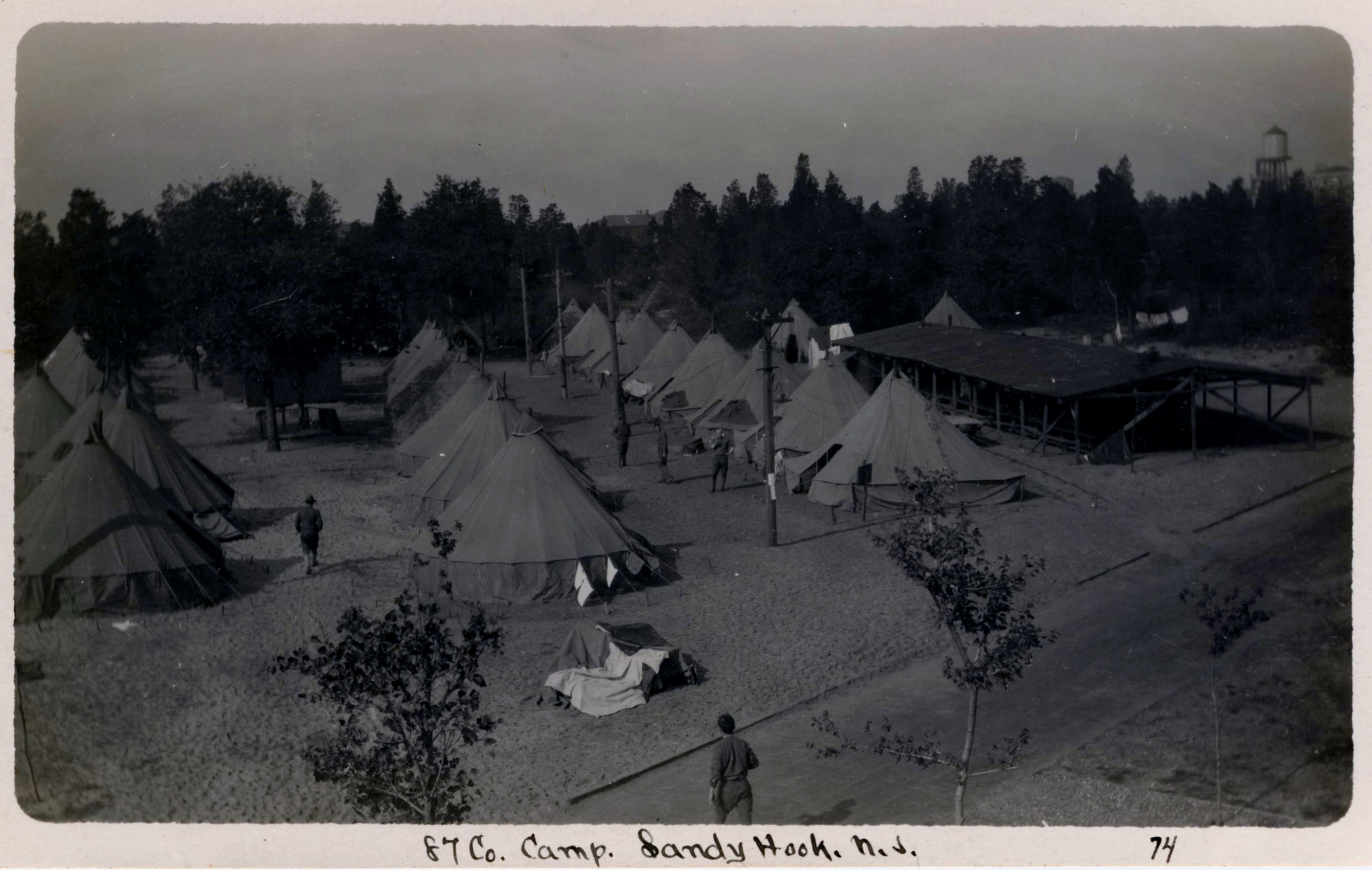 87th Co Camp Sandy Hook NJ