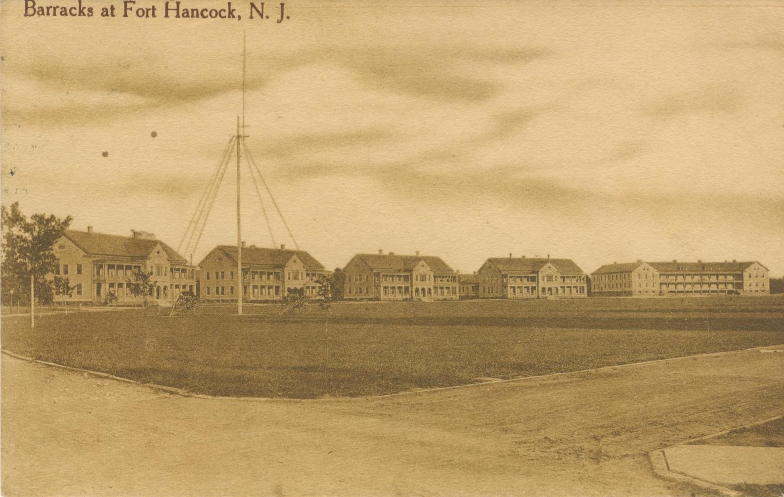 Barracks at Fort Hancock