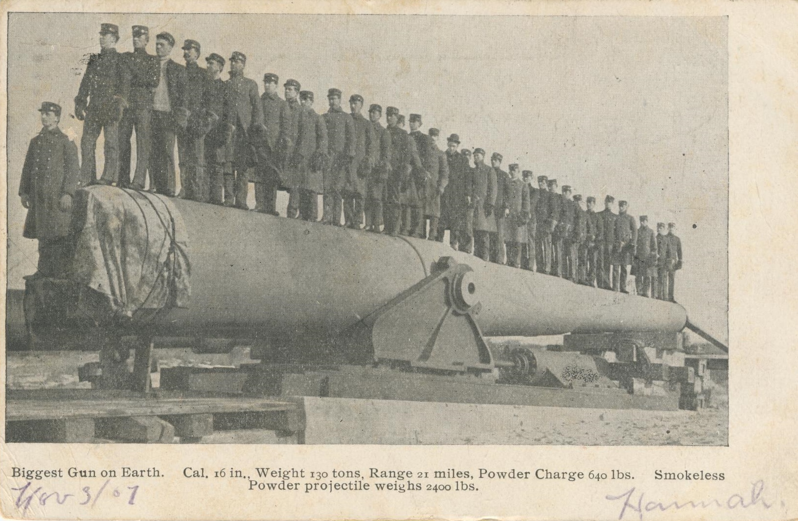 Biggest gun on earth