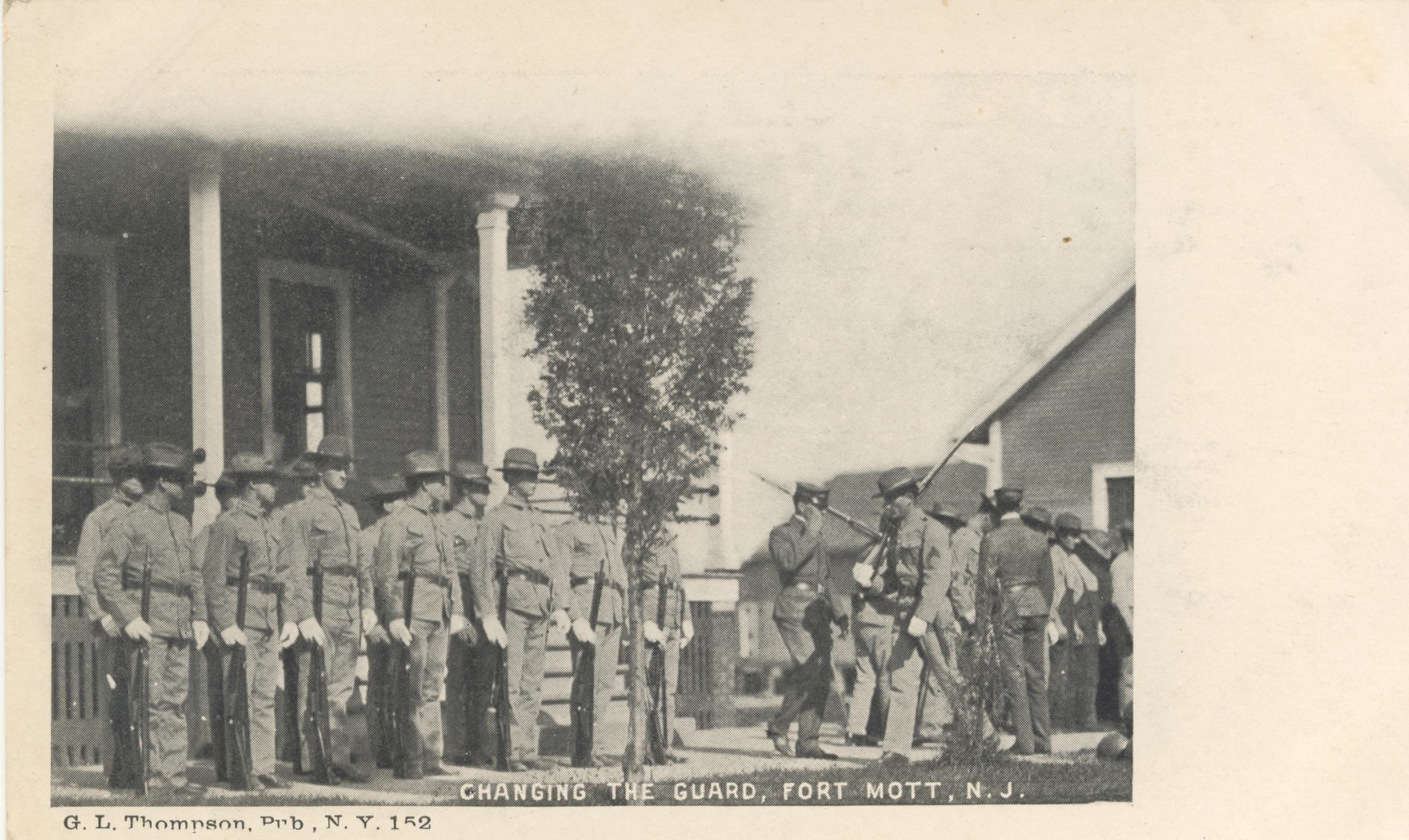 Changing the guard Fort Mott