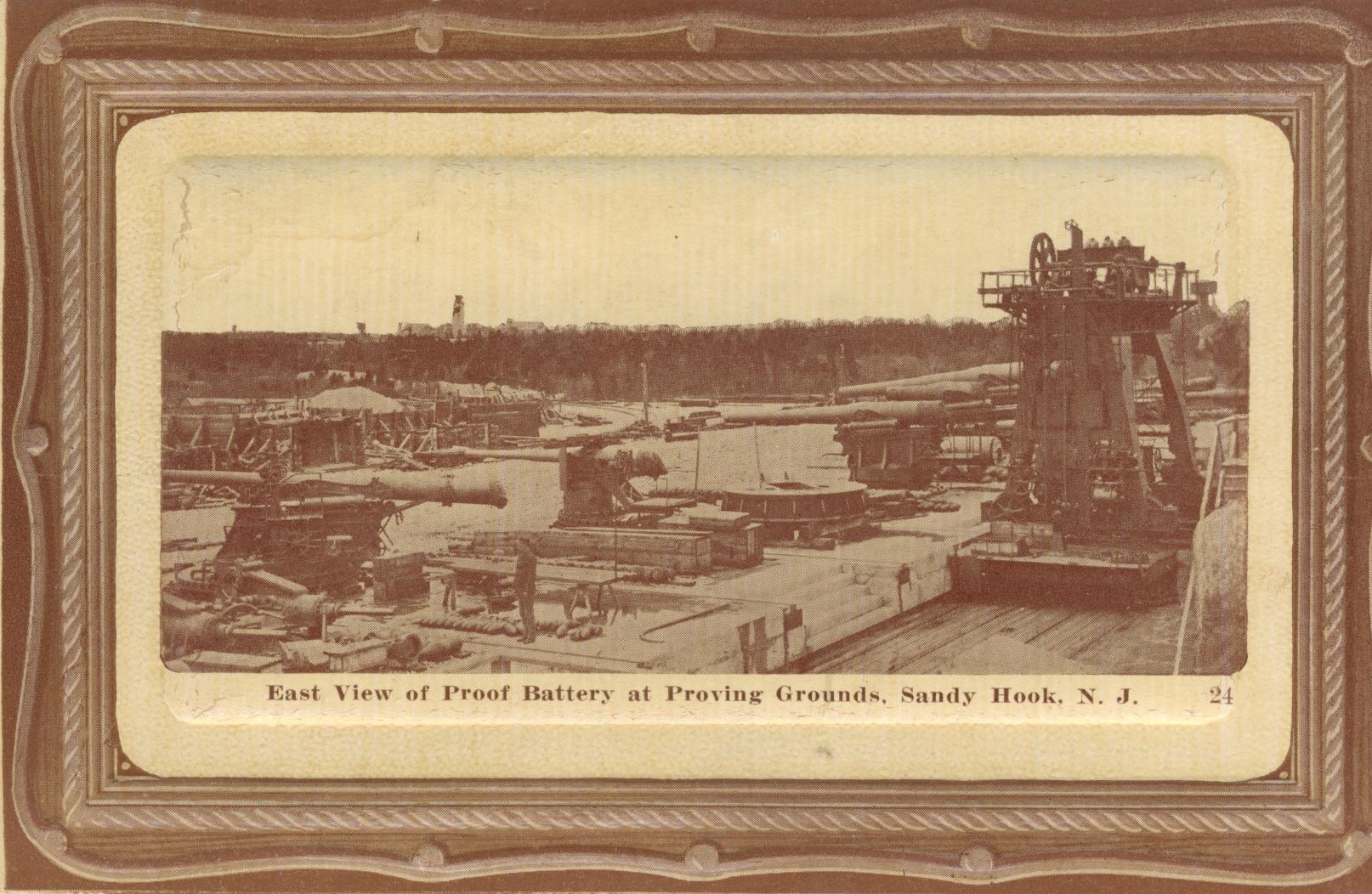 East View of Proving Grounds Sandy Hook NJ