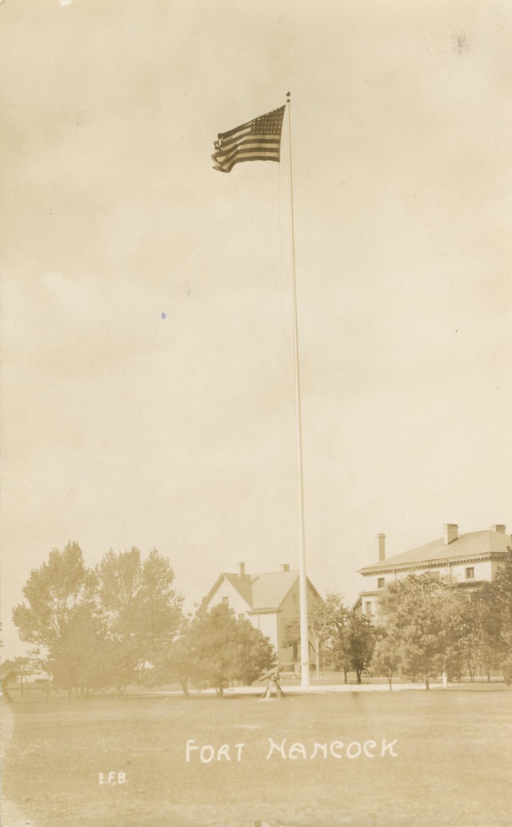 Fort Hancock Flag pole