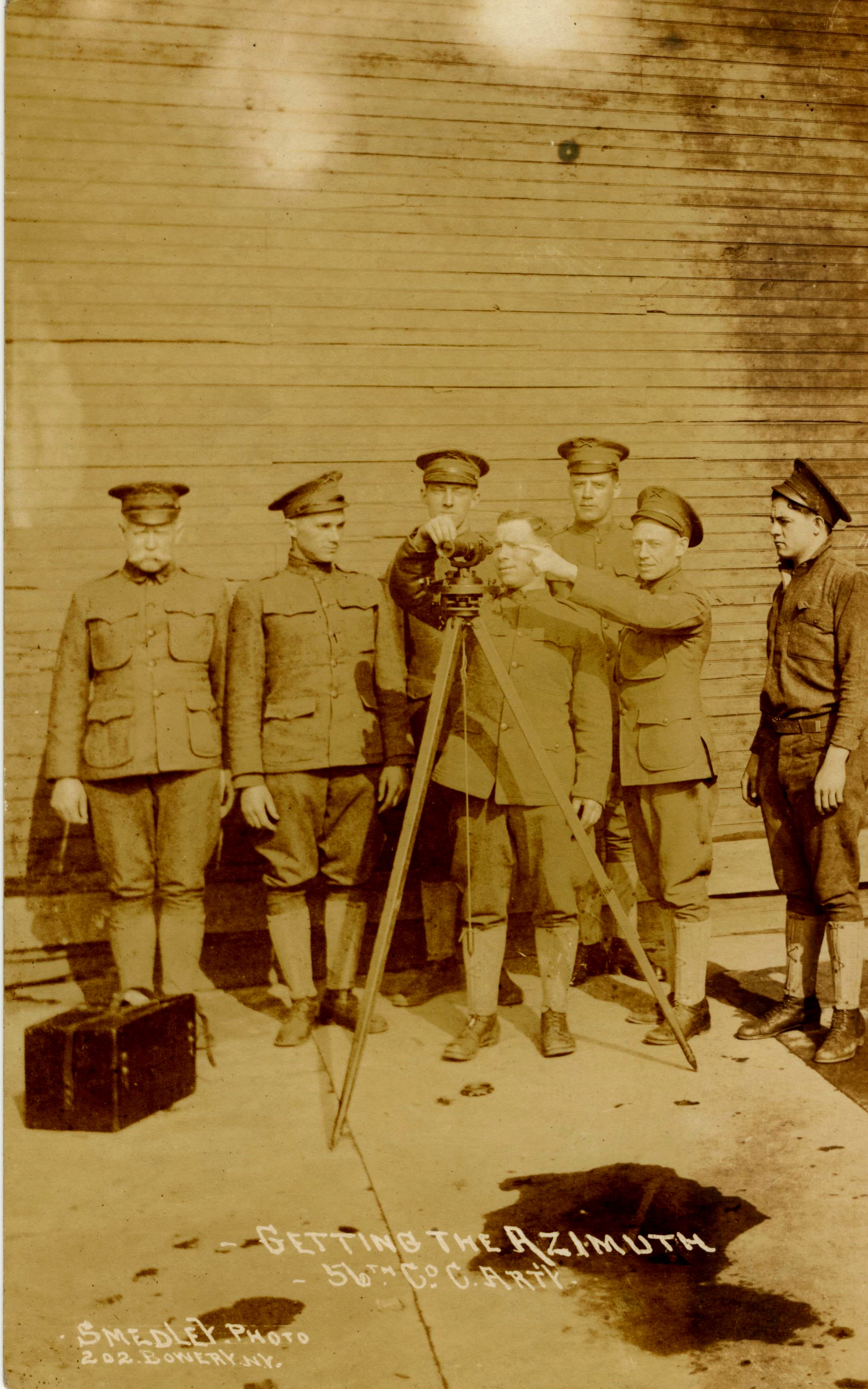 Getting the Azimuth 56th Co Coast Artillery