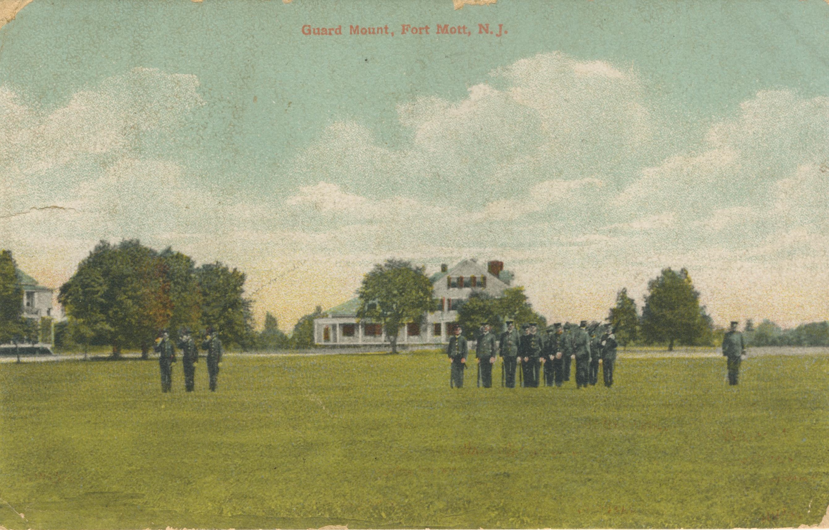 Guard Mount Fort Mott