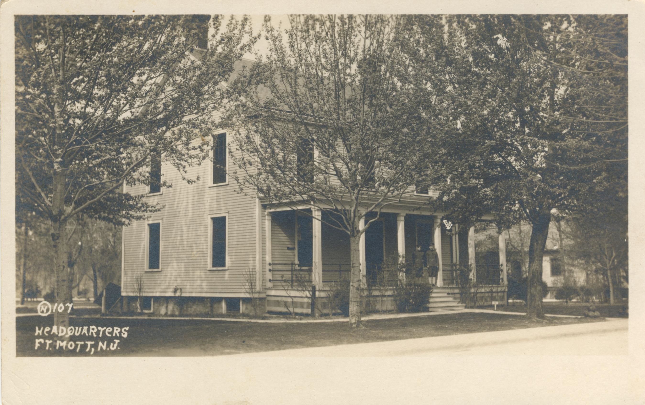 Headquarters Fort Mott 1