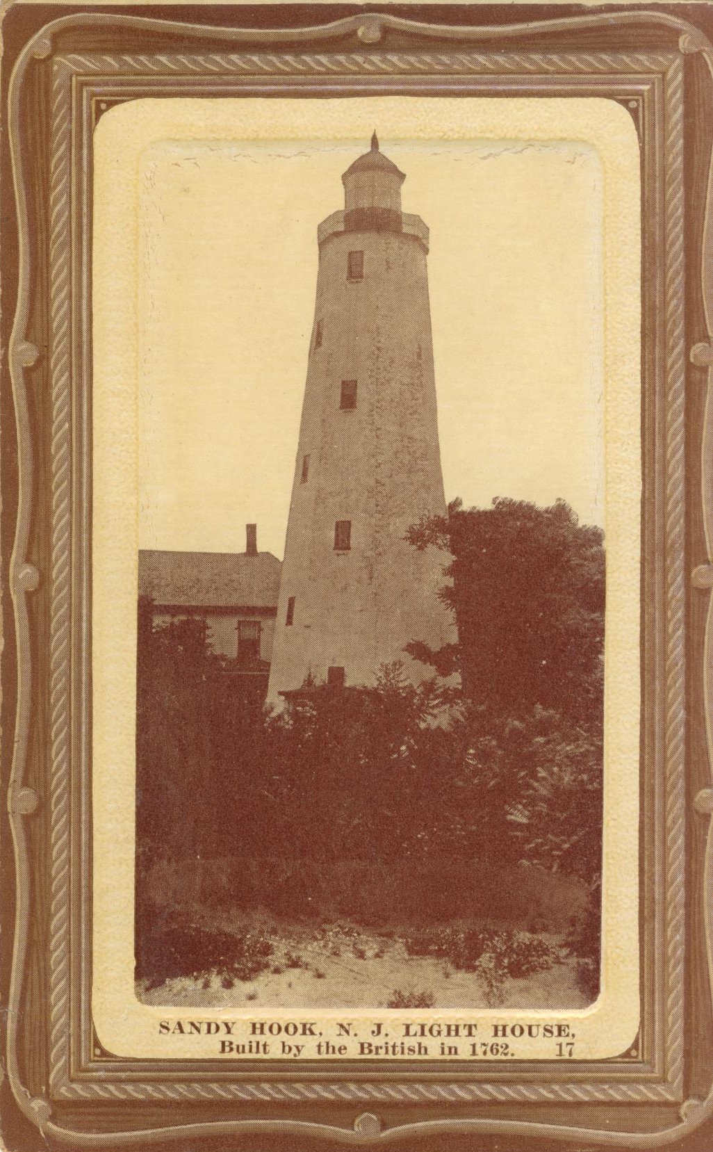 Sandy Hook NJ Light House PM 1911