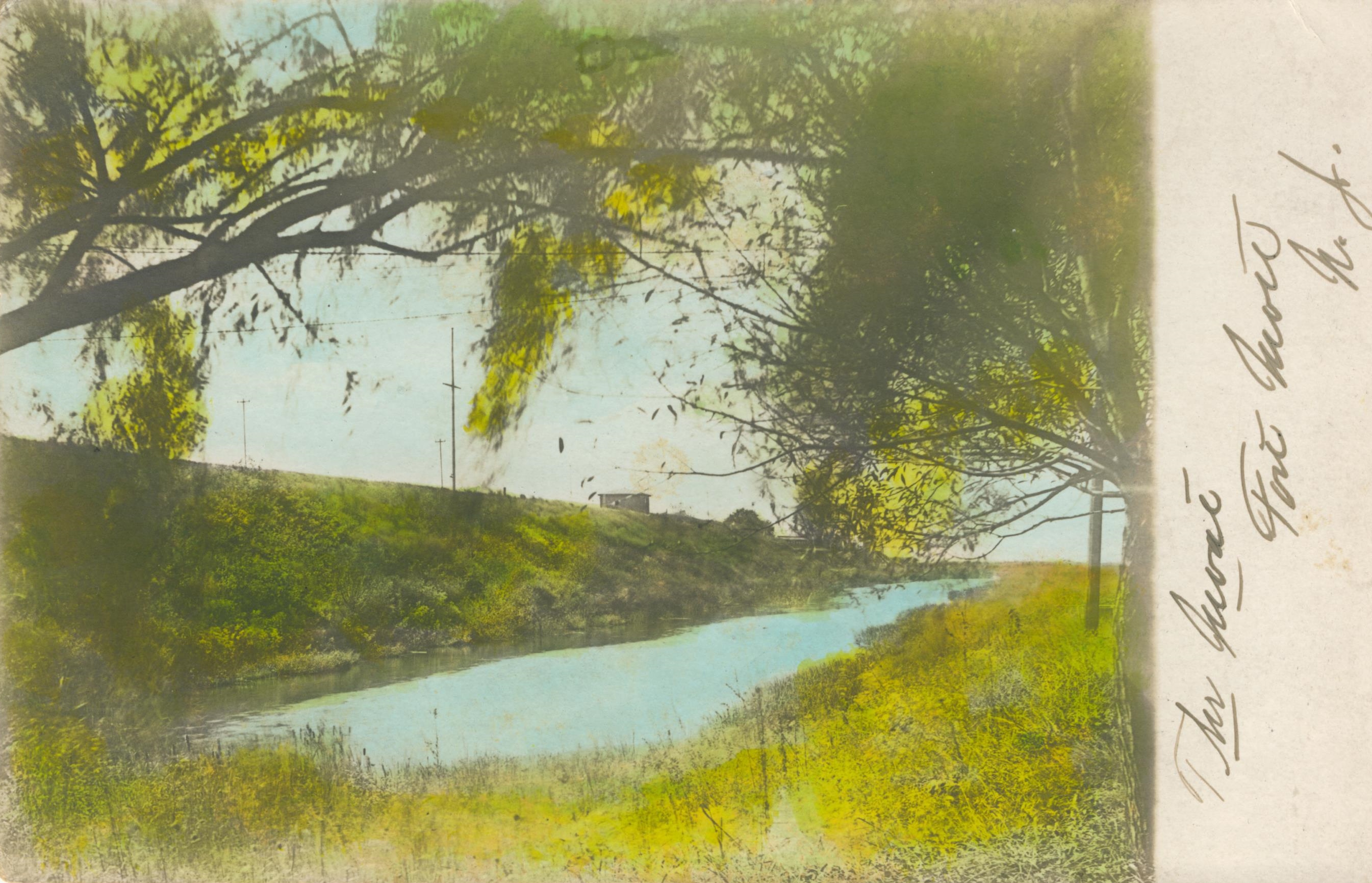 The moat Fort Mott
