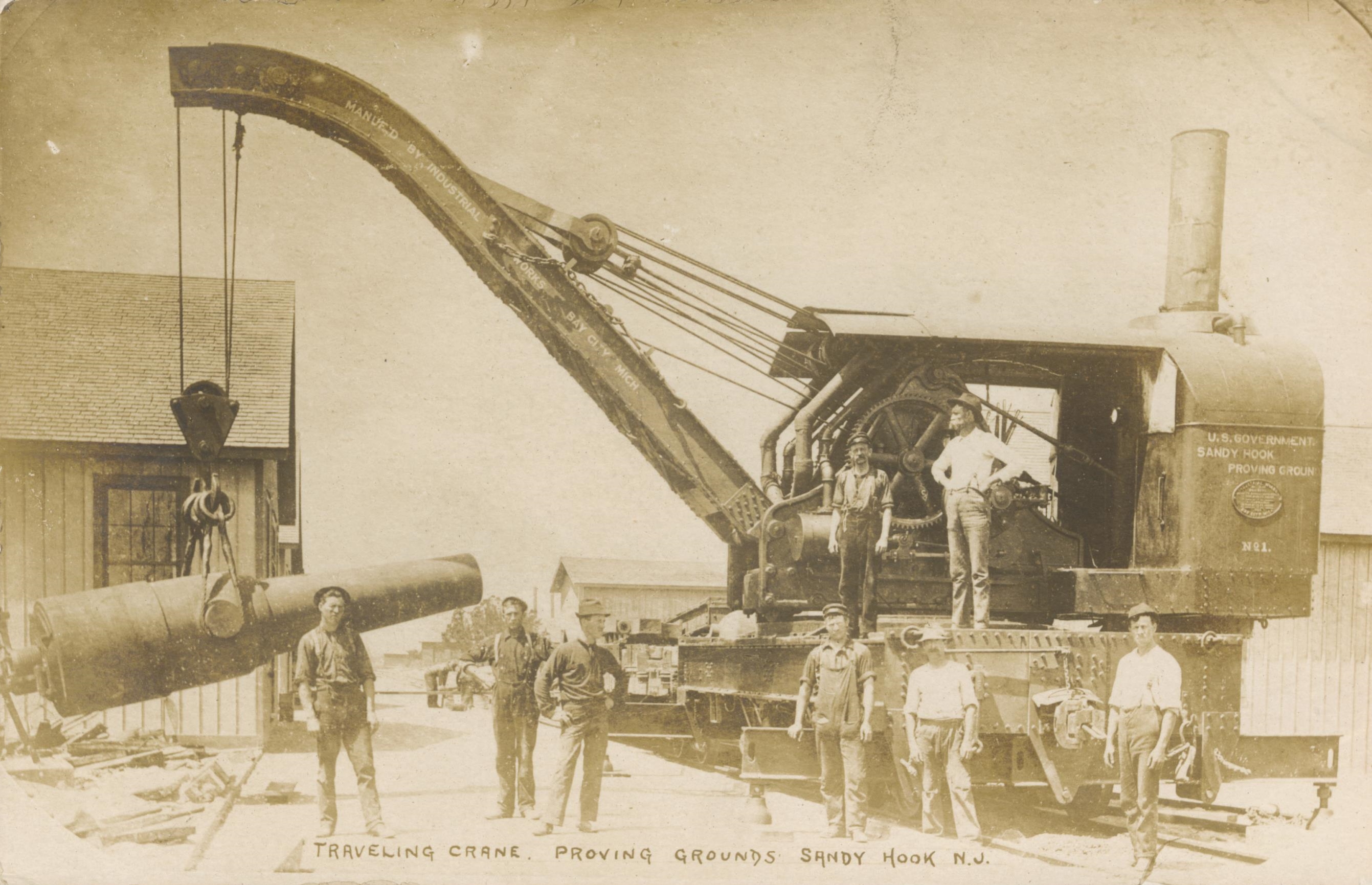 Traveling Crane Proving Grounds Sandy Hook NJ