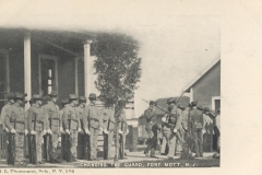 Changing the guard Fort Mott