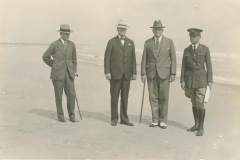 Col J C Johnson 2nd right General Ely
