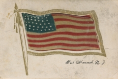 Flag Greeting from Fort Hancock