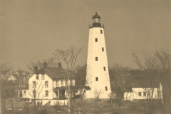 Sandy Hook Light photo taken March 1925