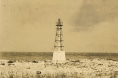 Sandy Hook Point Beacon built Sept 1 1923 photo March 1925
