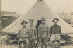 Soldiers at camp
