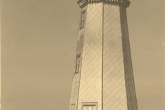 South Hook Beacon Built 1842 rebuilt 1888 decomm Sept 7 1923 photo March 1925
