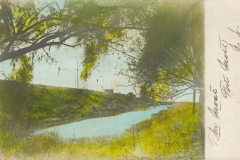 The moat Fort Mott