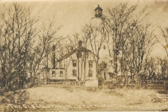 The old Lighthouse in Winter