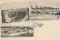Three views of Fort Hancock