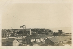 View looking south