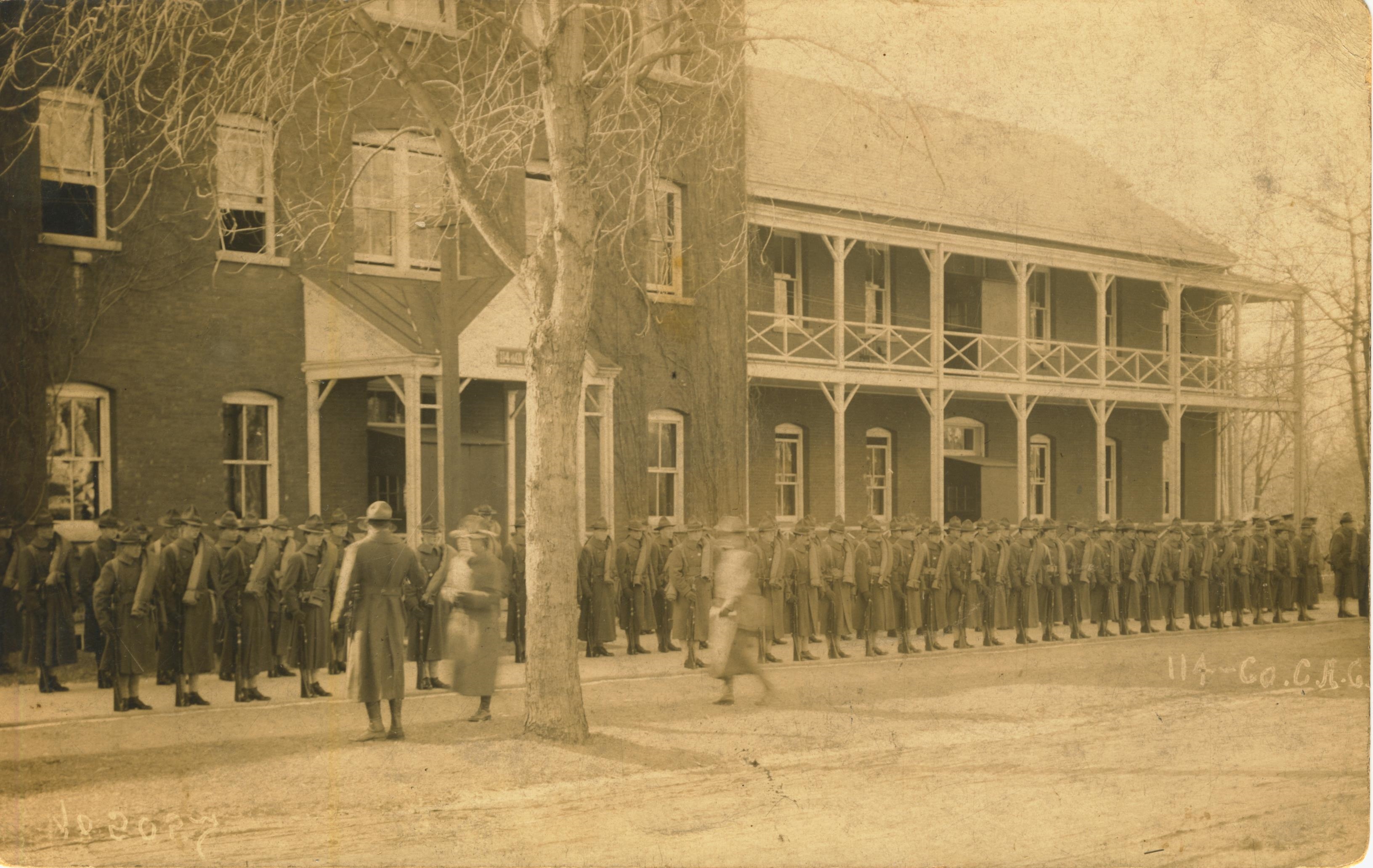 114th Company C.A.C Fort Totten NY