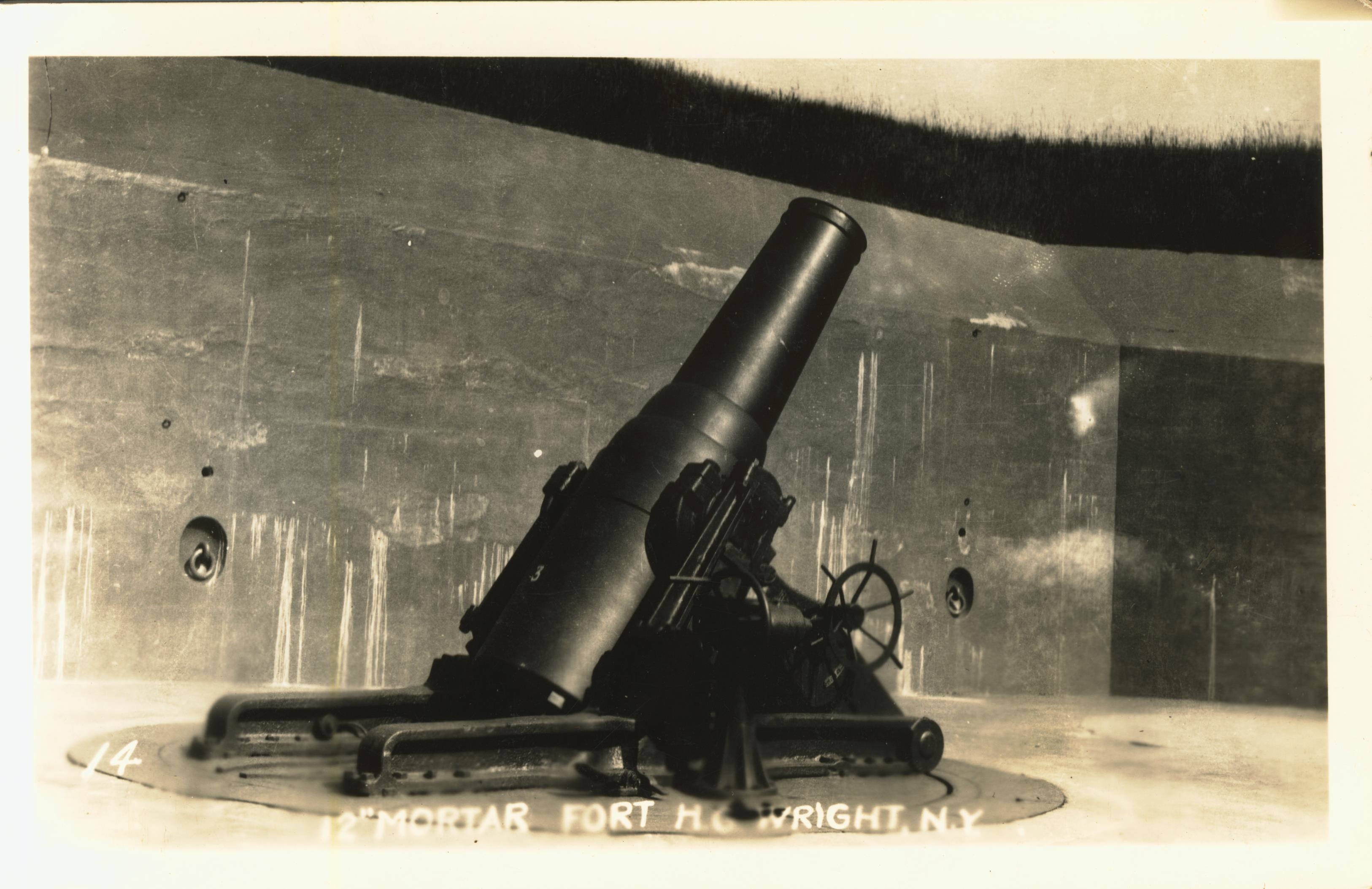 12 inch Mortar Fort H. G. Wright NY