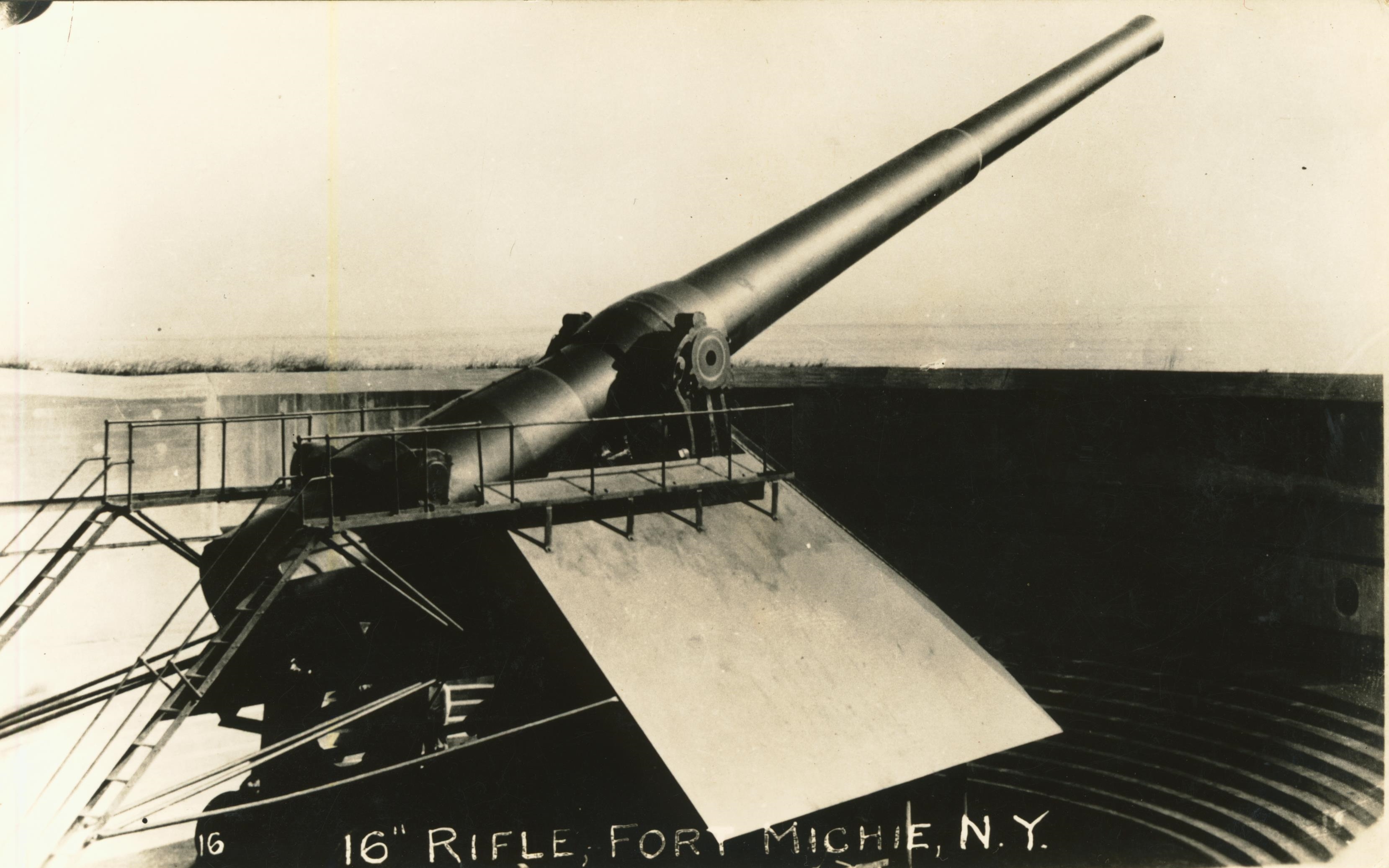 16 inch Rifle Fort Michie NY