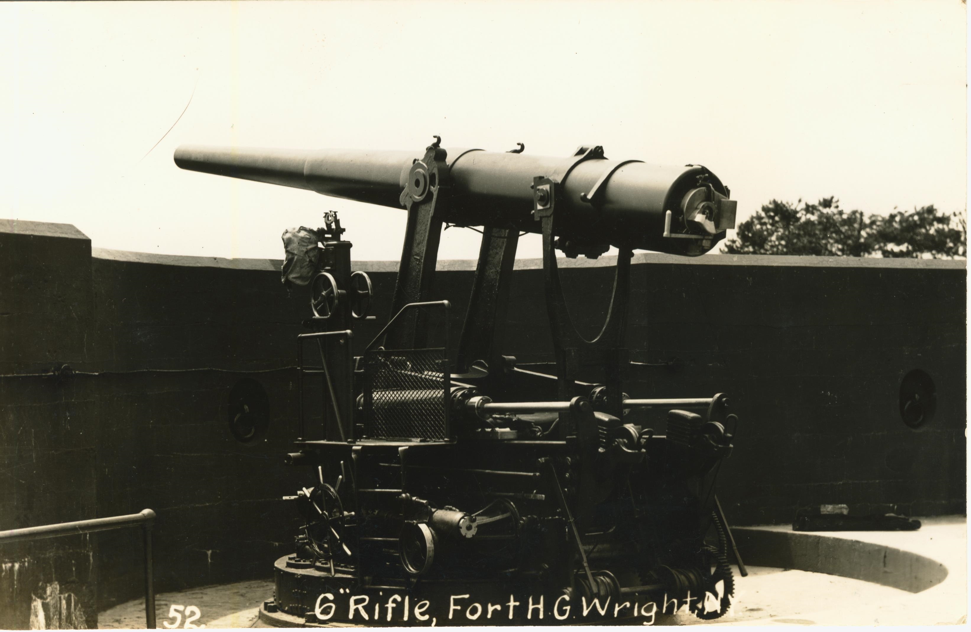 6 inch Rifle Fort H. G. Wright NY