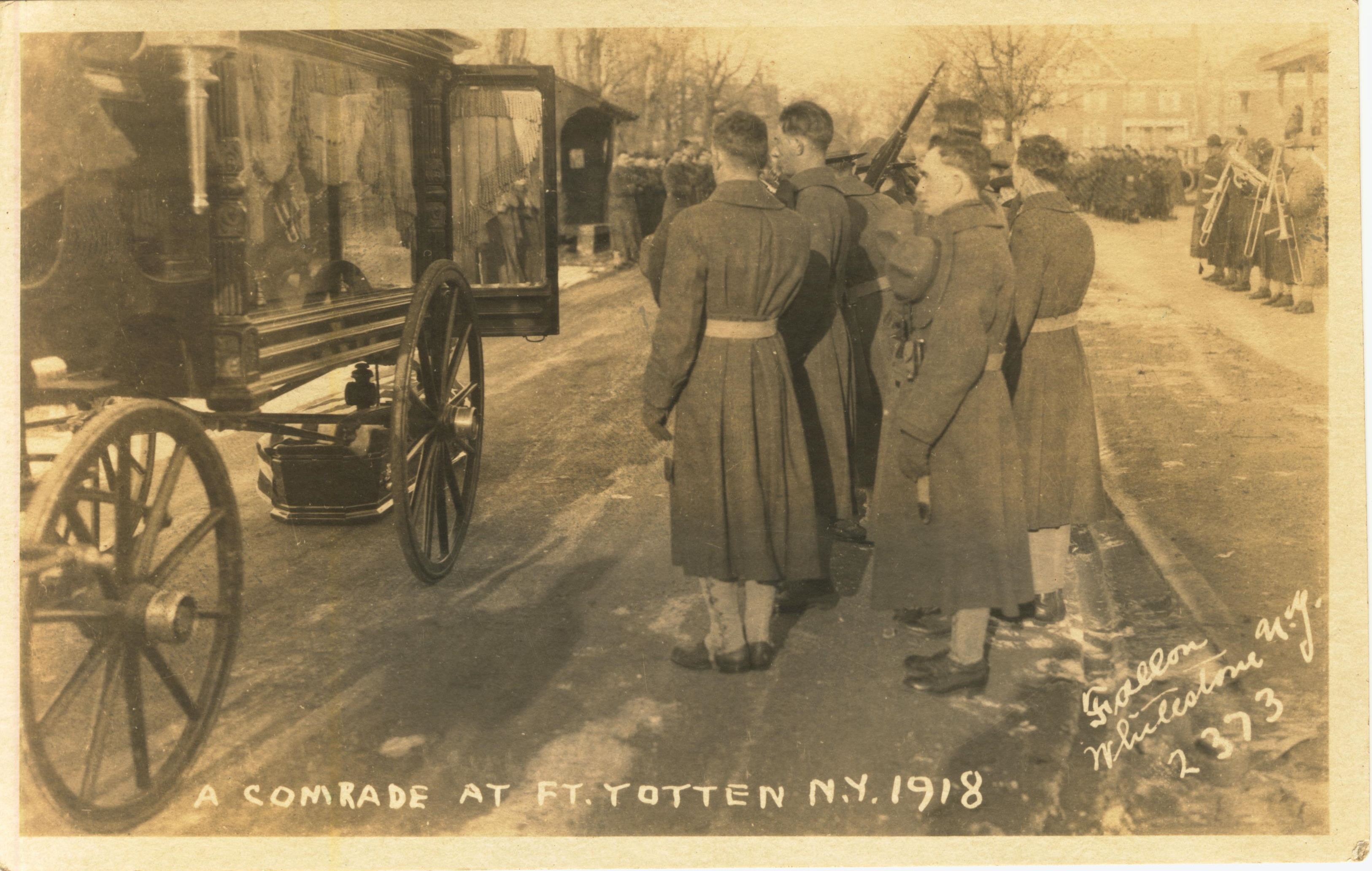 A Comrade at Fort Totten NY 1918