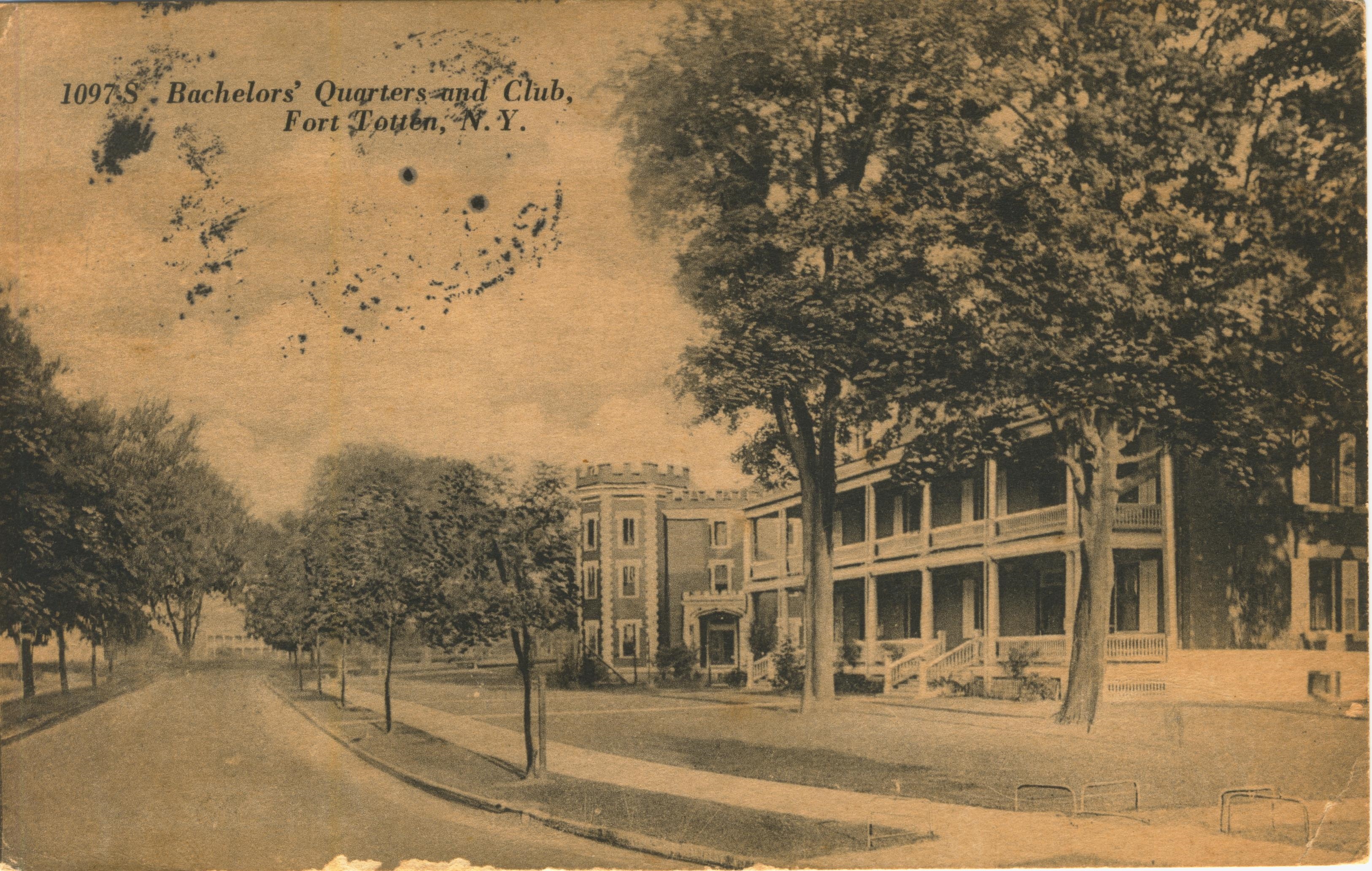 Bachelors Quarters and Club Fort Totten NY