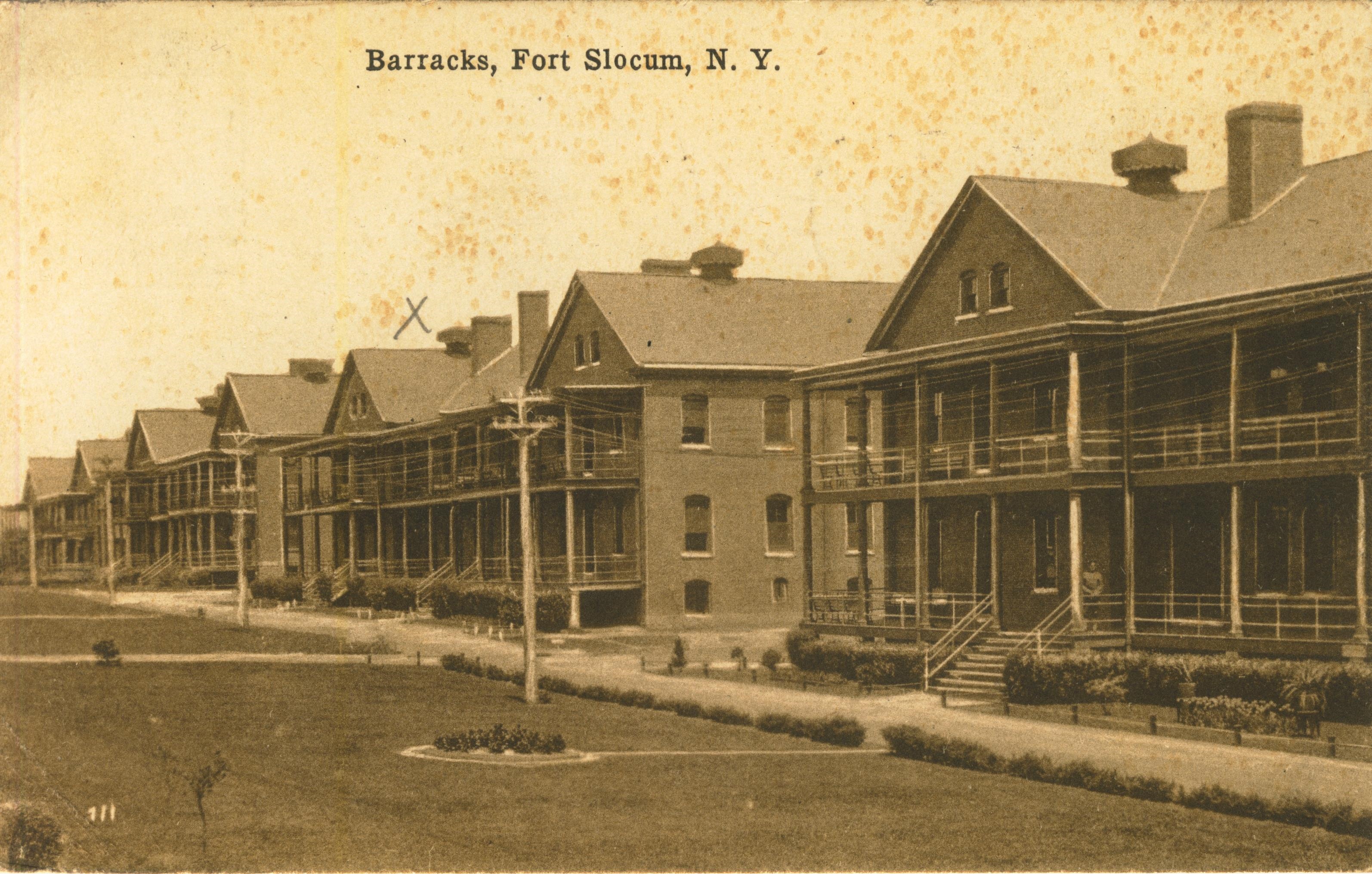 Barracks Fort Slocum NY