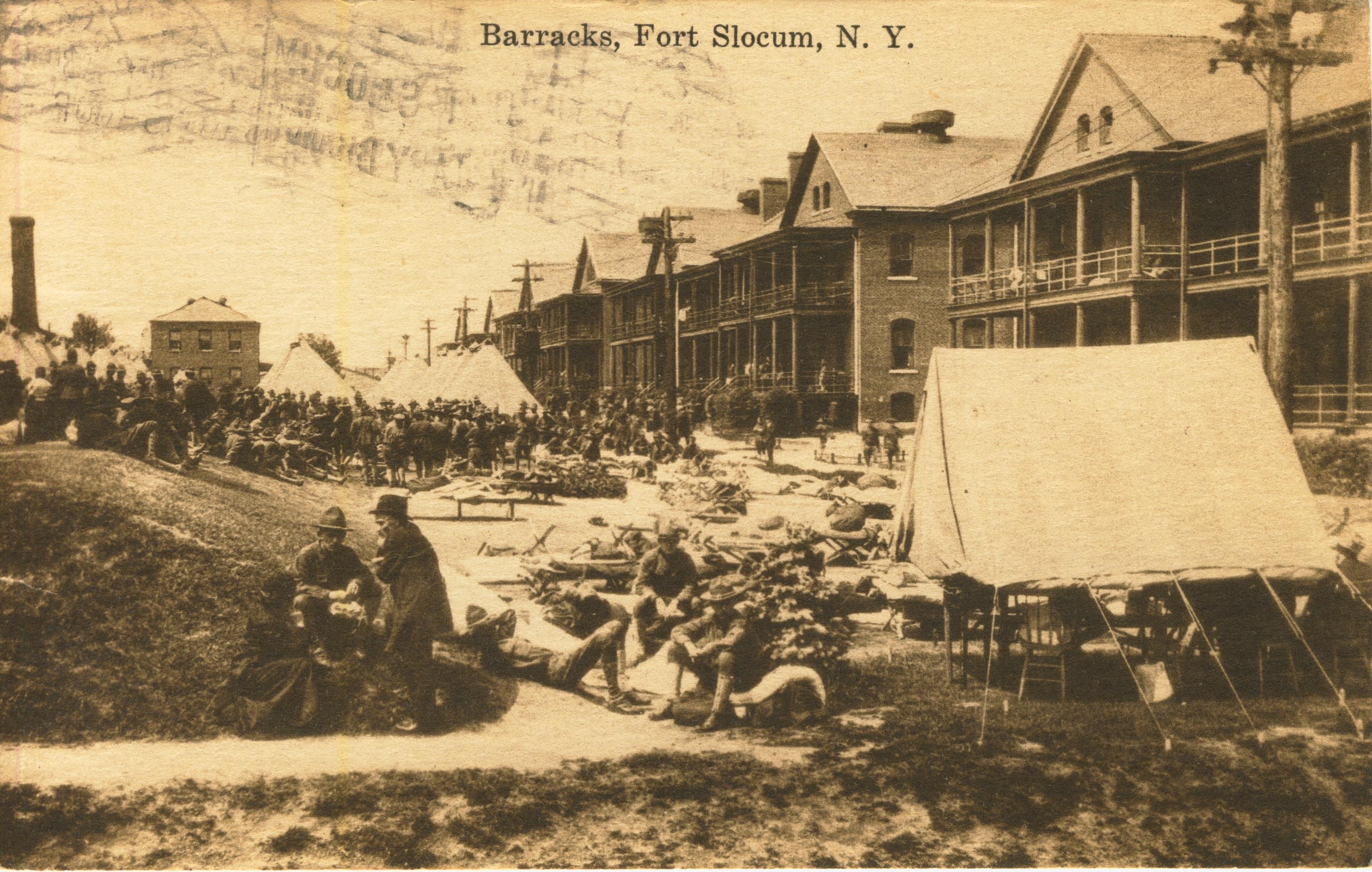 Barracks at Fort Slocum NY 1