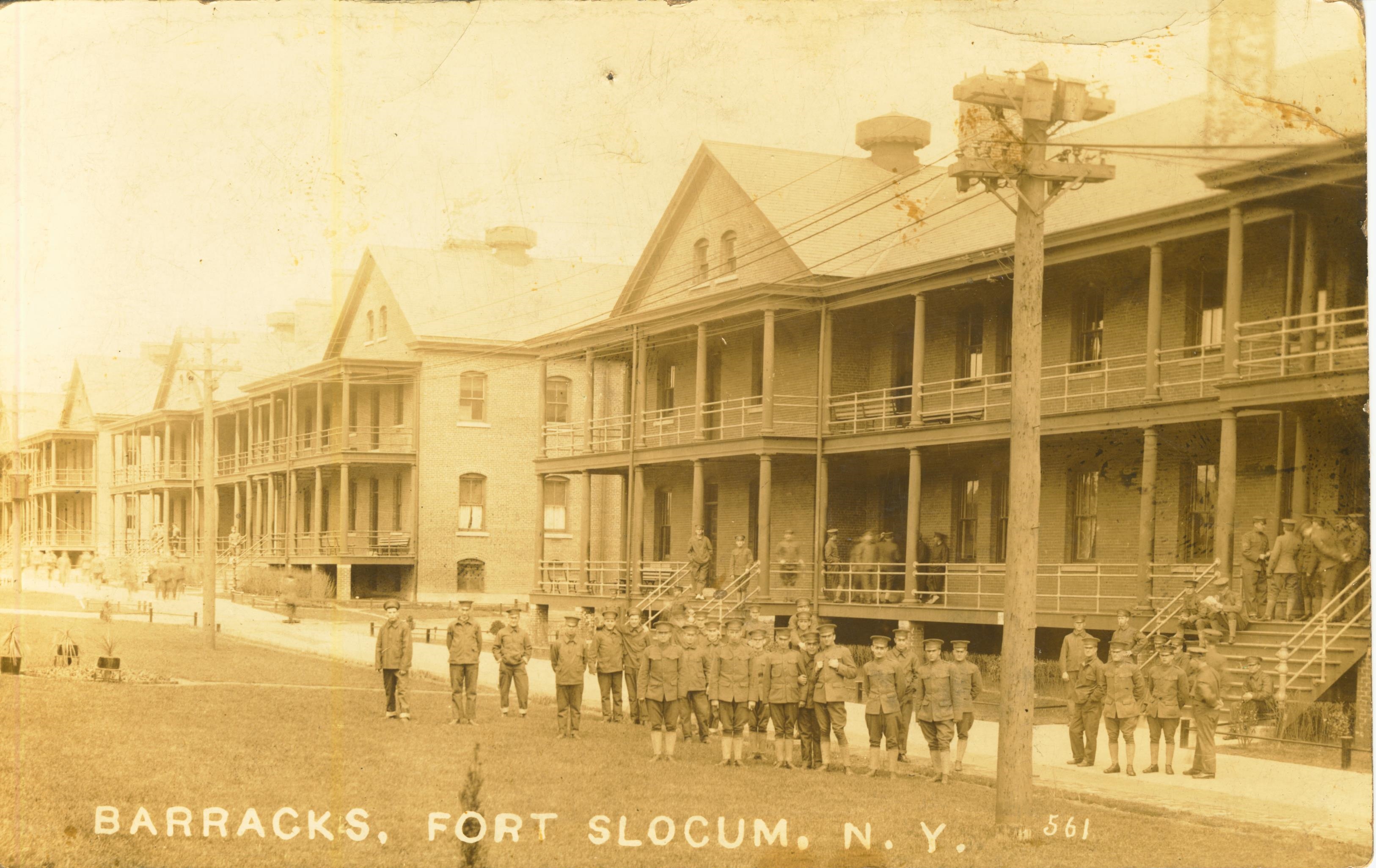 Barracks at Fort Slocum NY