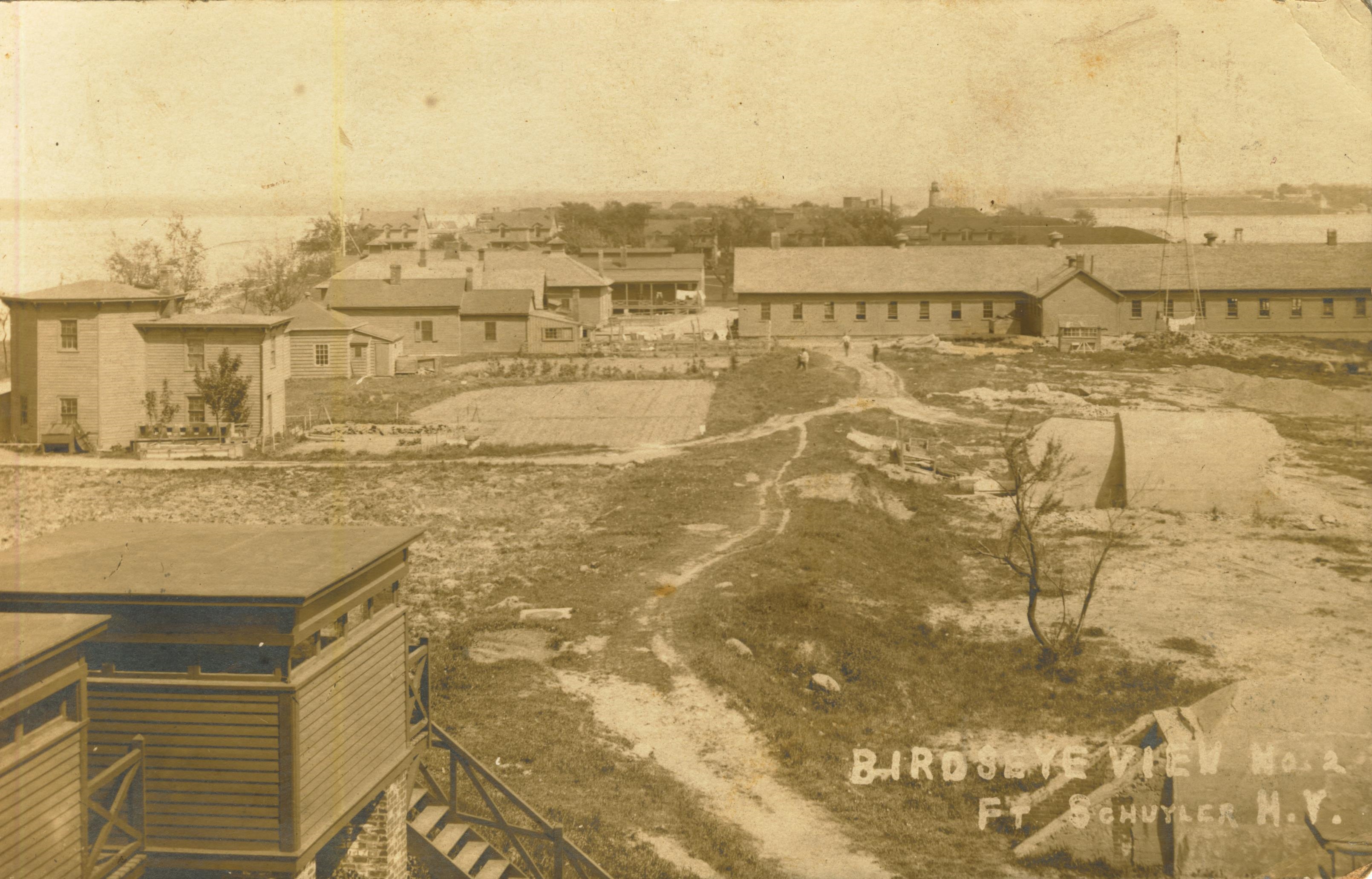 Birdseye view No 2 Fort Schuyler NY