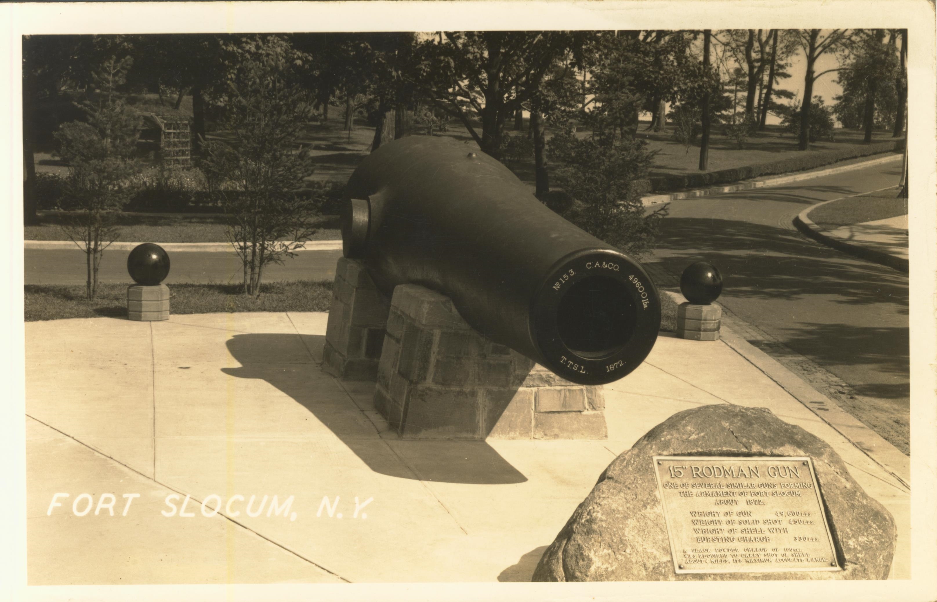 Cannon at Fort Slocum NY