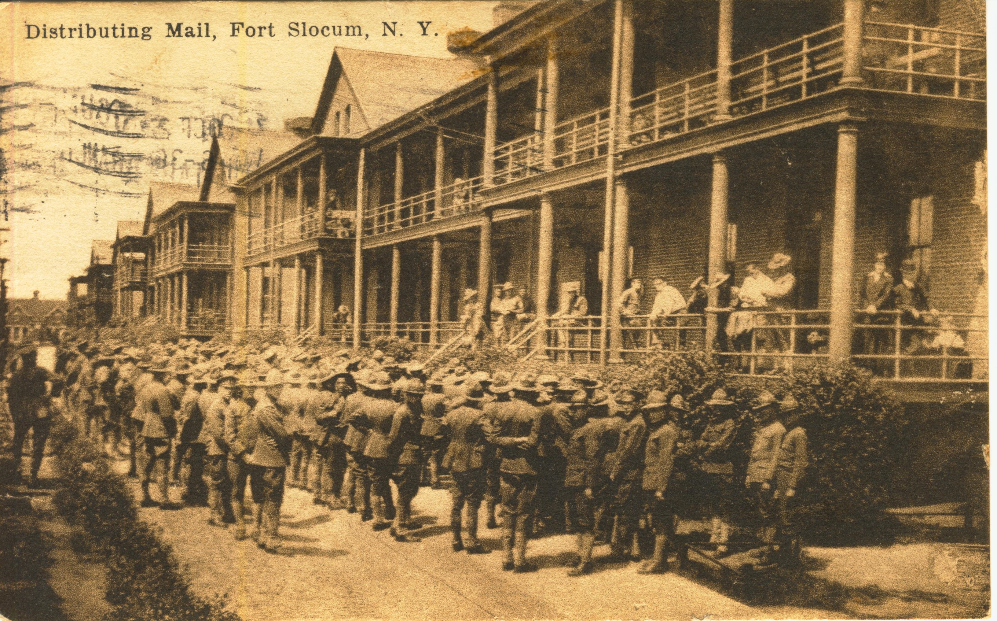 Distributing Mail Fort Slocum NY