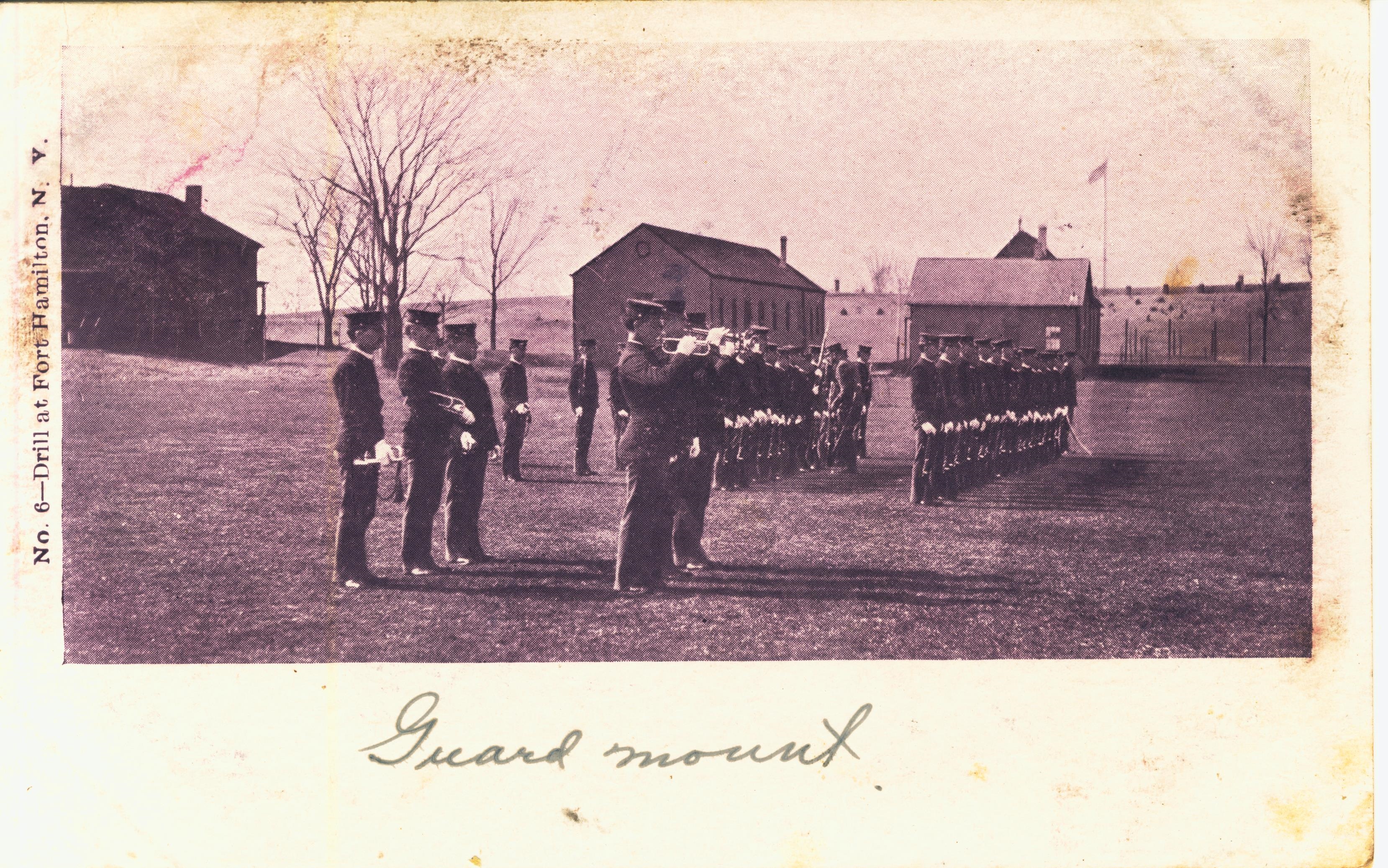 Drill at Fort Hamilton NY