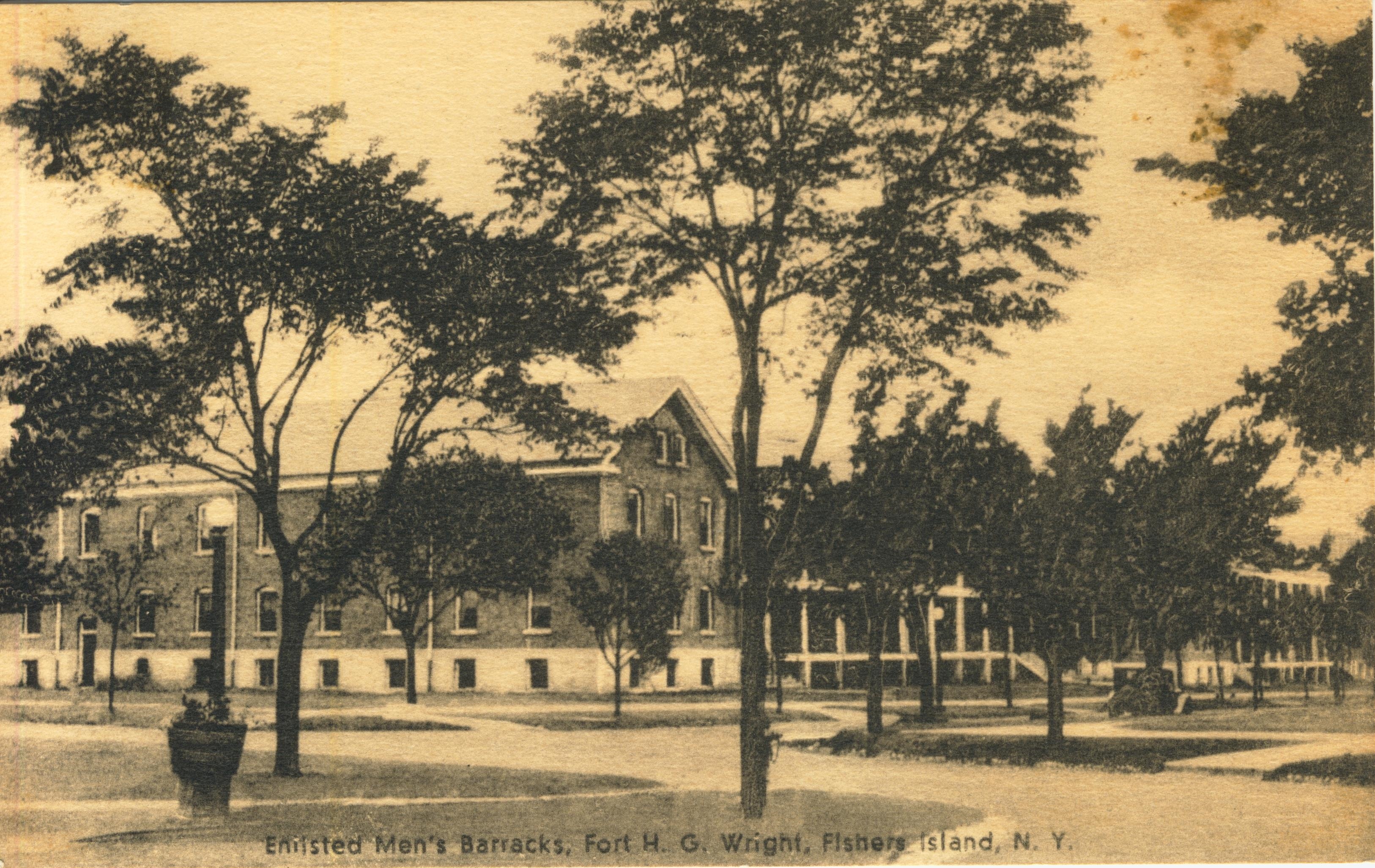 Enlisted Mens Barracks Fort H. G. Wright Fishers Island NY