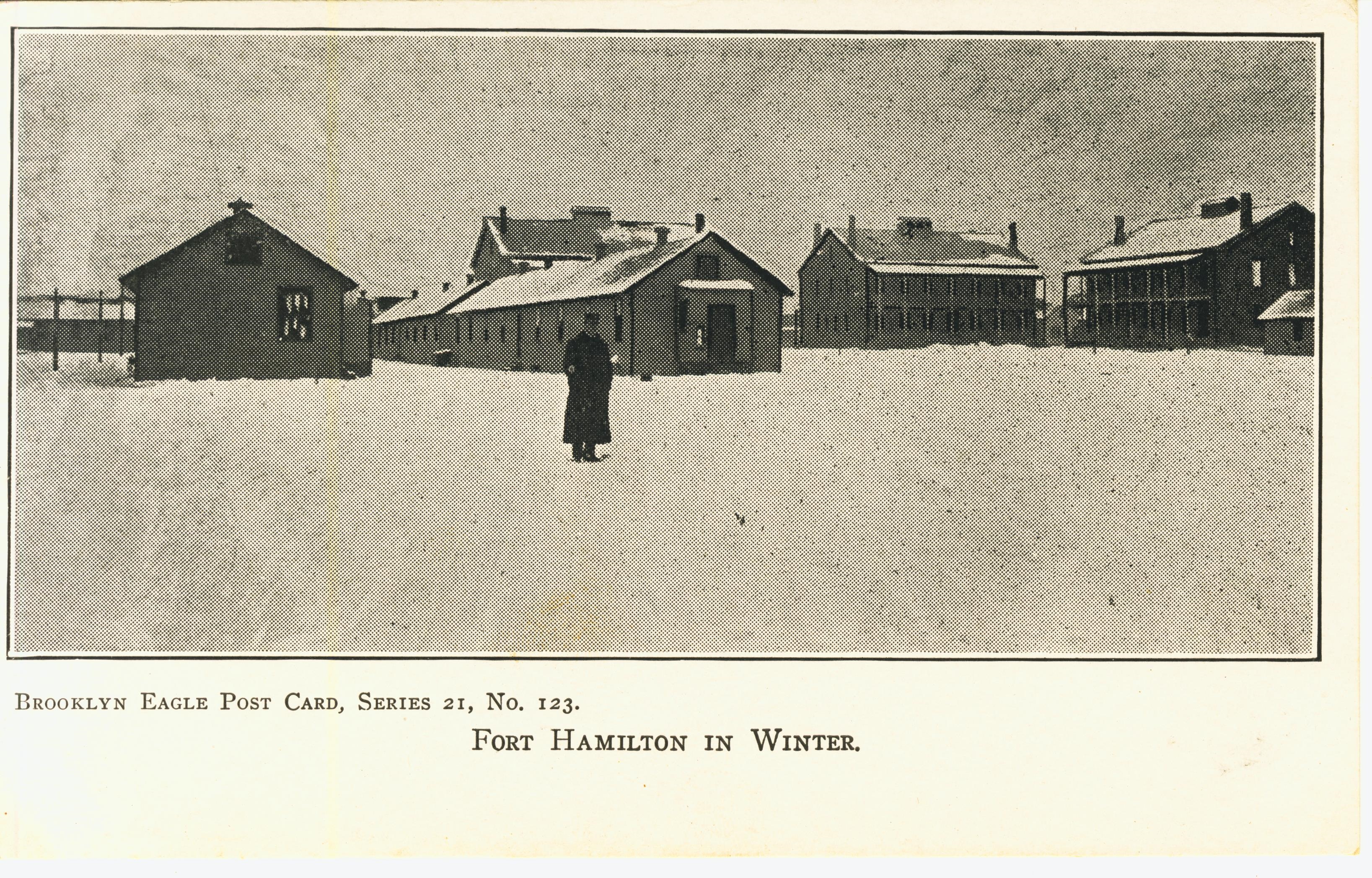 Fort Hamilton in Winter
