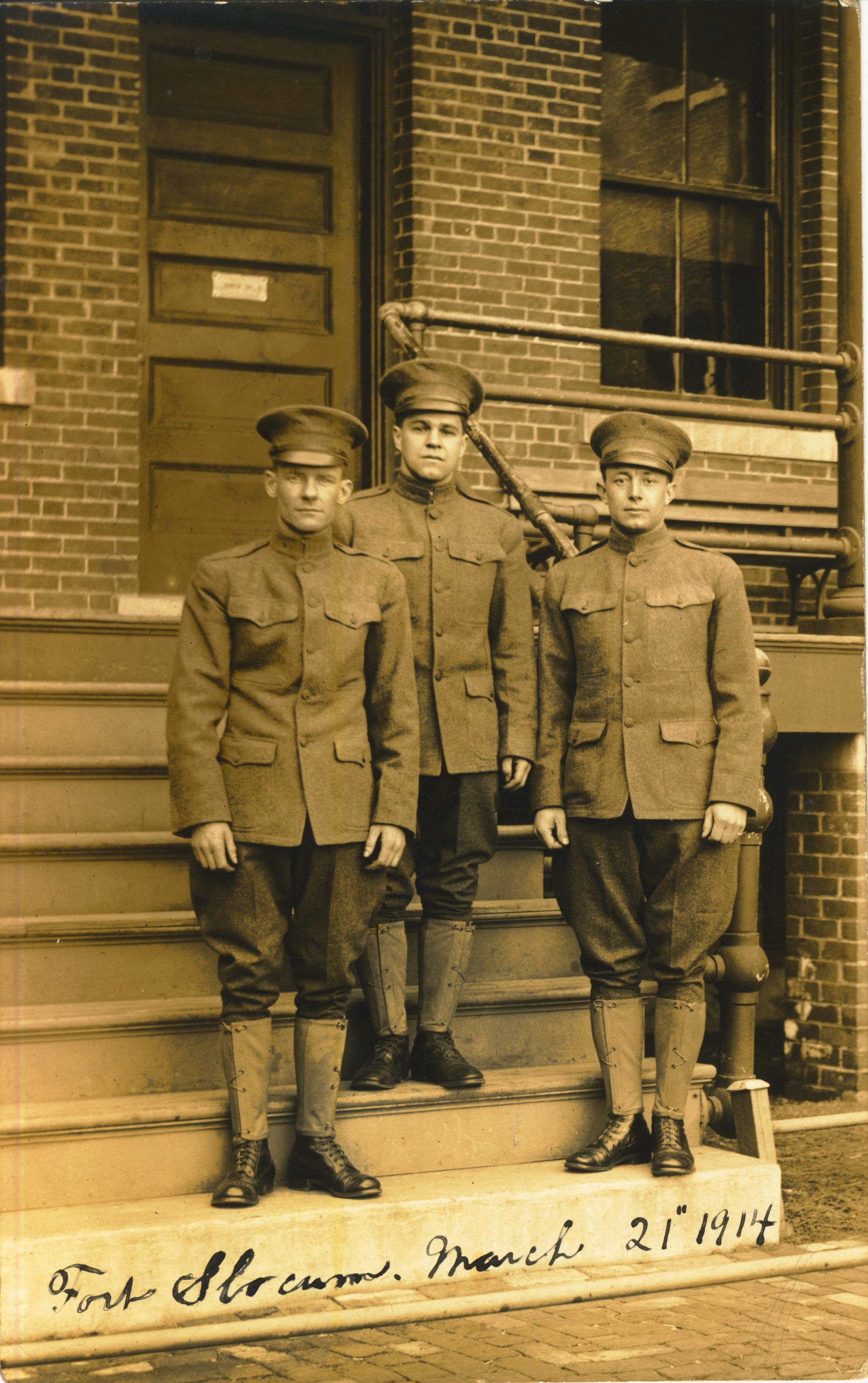 Fort Slocum March 21 1914