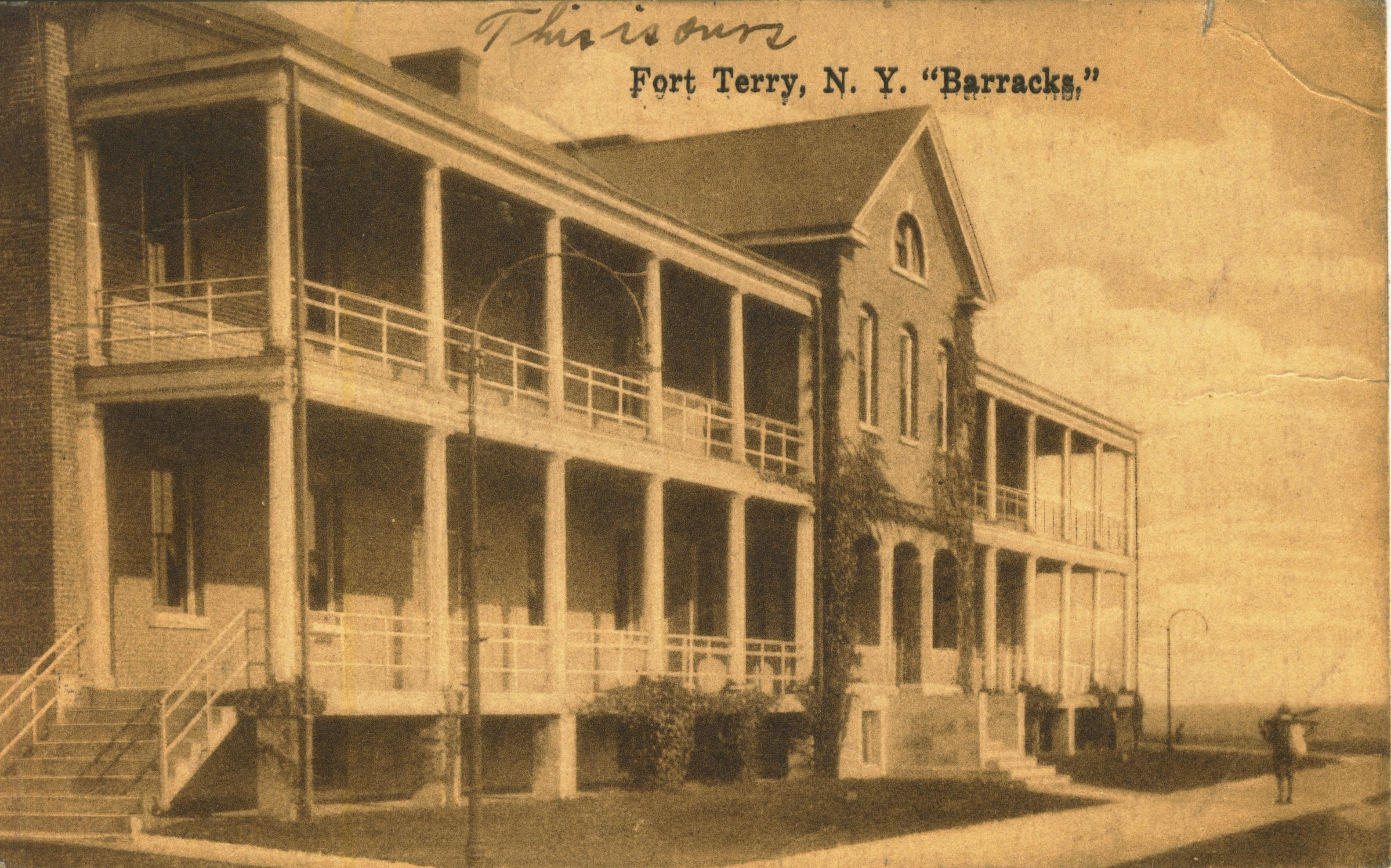 Fort Terry NY Barracks
