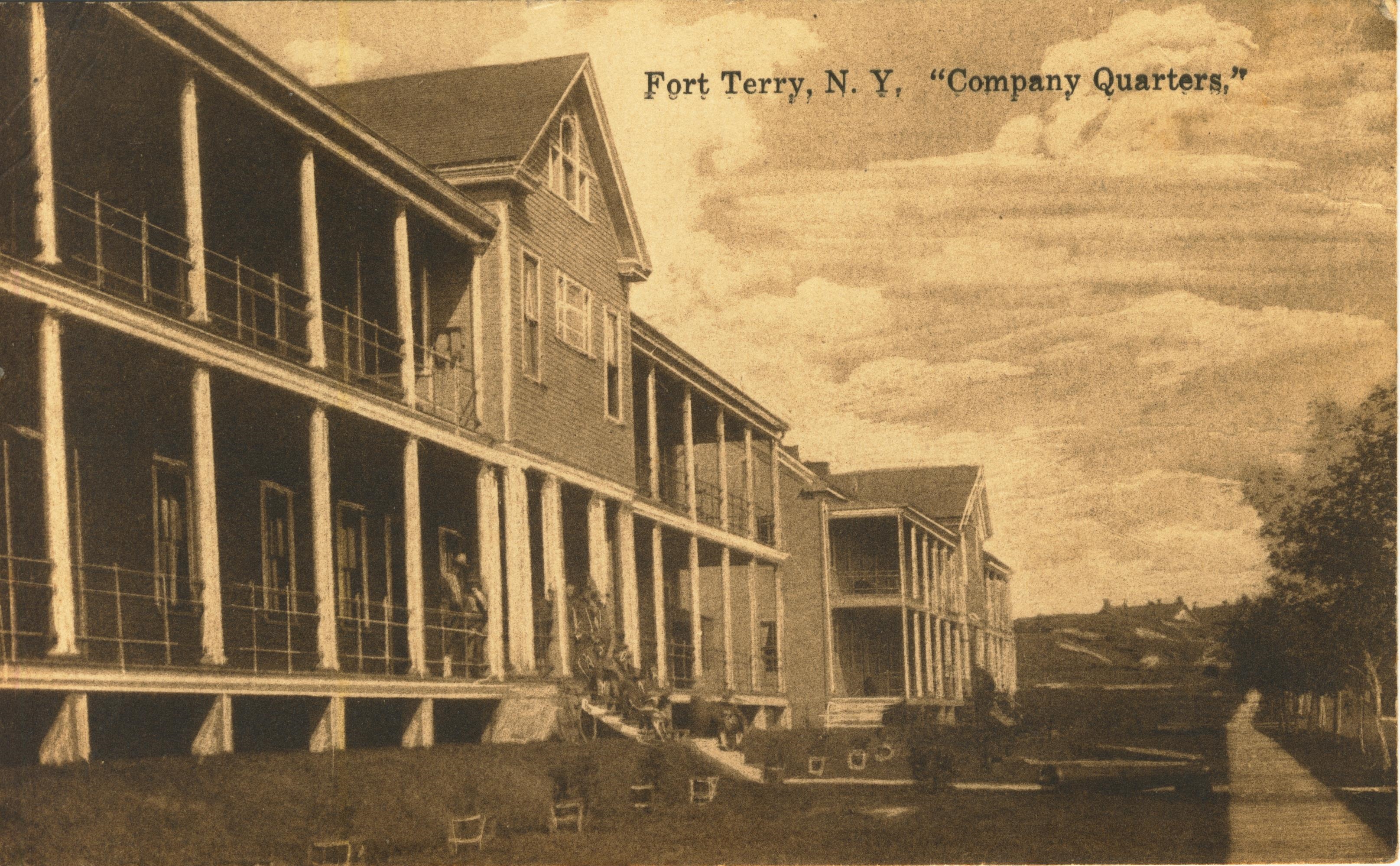 Fort Terry NY Company Quarters