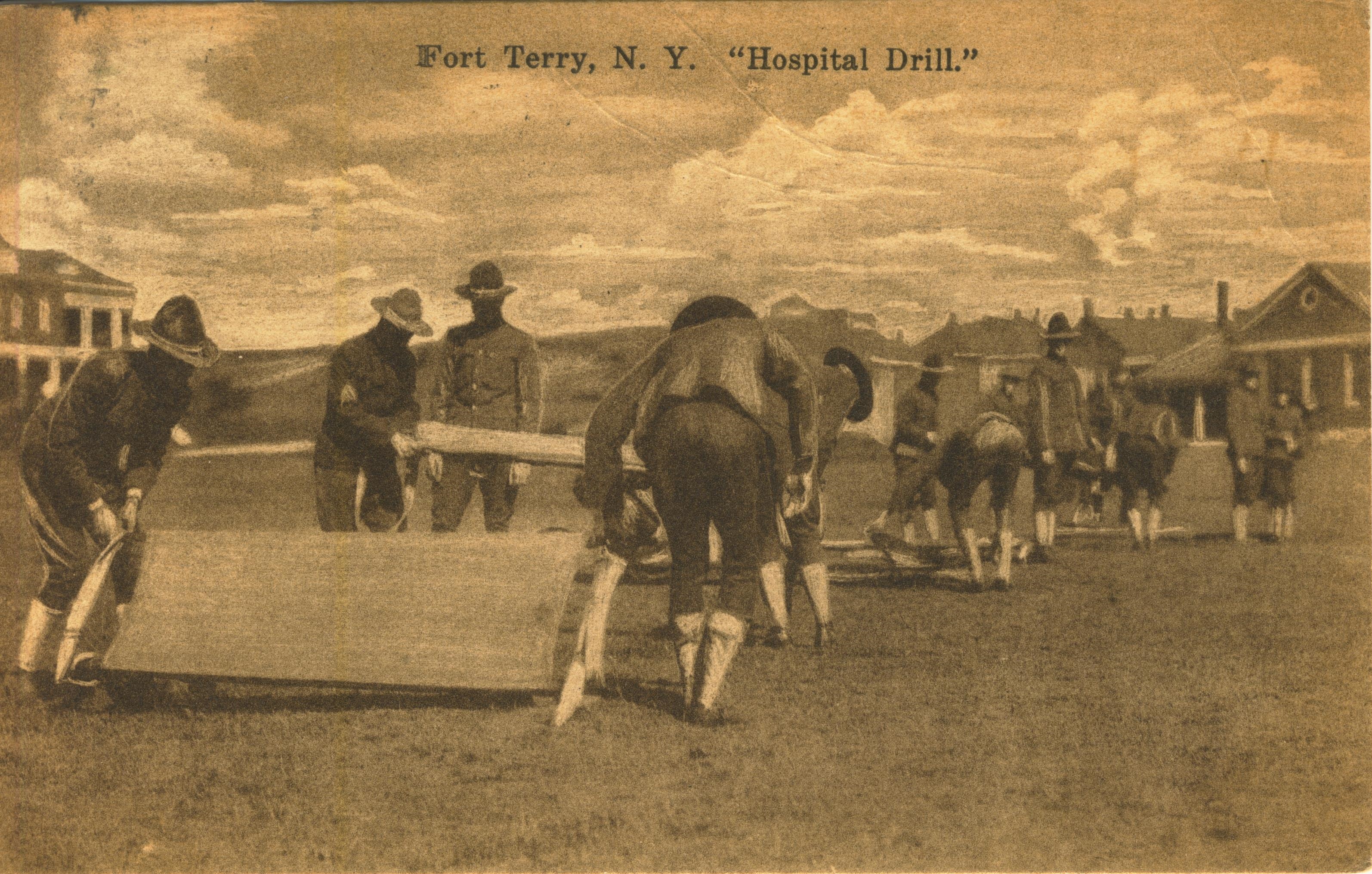 Fort Terry NY Hospital Drill
