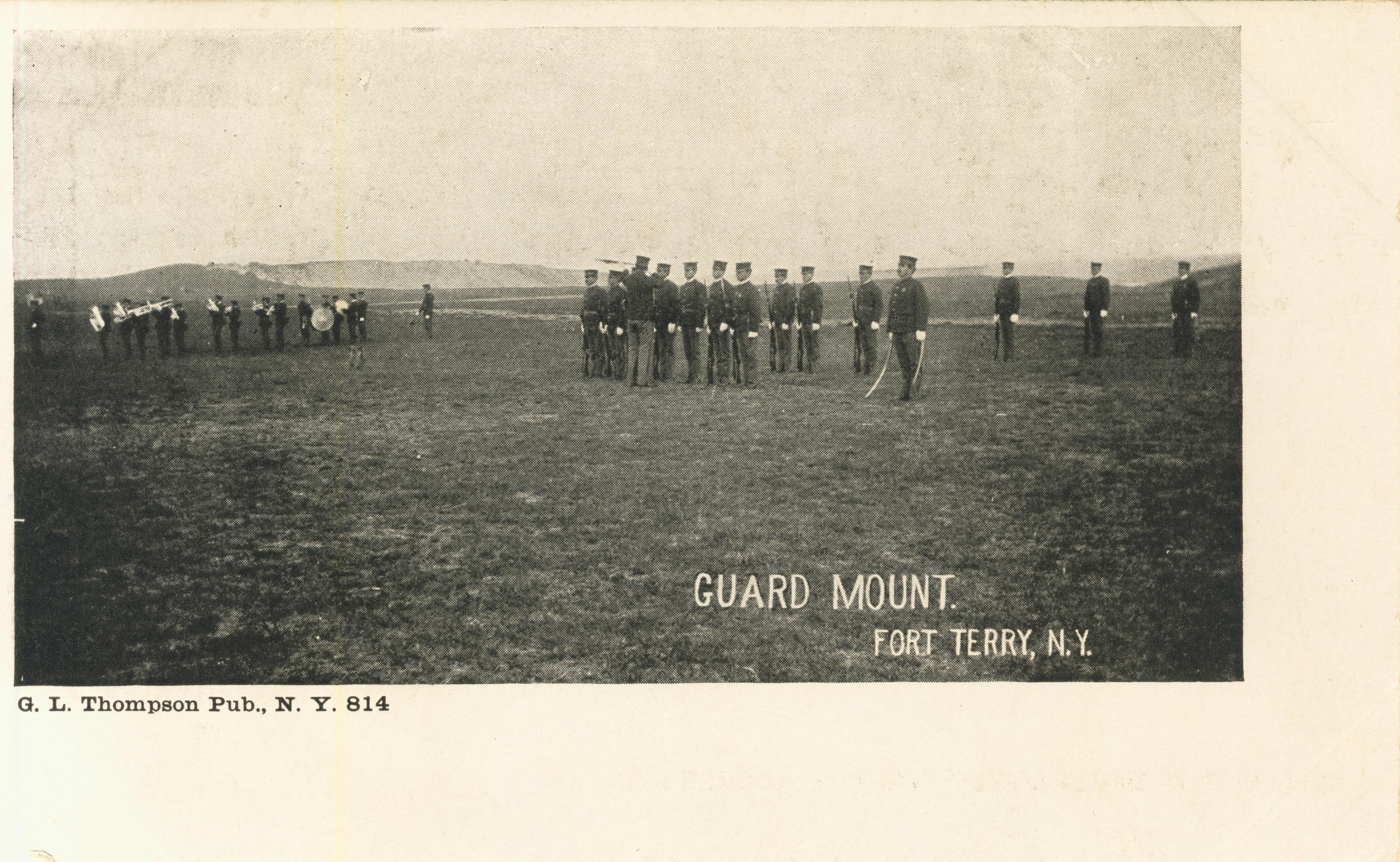 Guard Mount Fort Terry NY